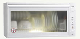 標準型懸掛式熱風循環烘碗機FW-8880W(白)