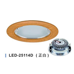 精巧型LED一體型崁燈(暖白) LED-25114W