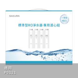 標準型RO淨水器專用濾心4支入(一年份) F1191